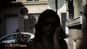 threesome in lingerie shop with doggystyle cumshot, fingering, and cowgirl riding 😈