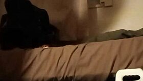 Feet And Sex In Purple Lace Lingerie!