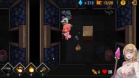 shalis captured by wild boar, bent over for doggystyle creampie in dungeon