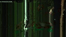 teen gay in jeans fucks boy while jerking with lube