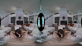 Can Scarlet Alexis Handle Her First VR Fuck?