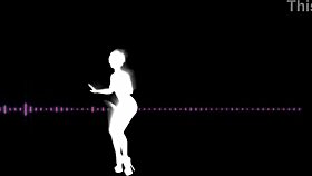 blonde tgirl's pierced asshole teased solo