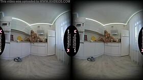 cindy key's big tits solo masturbation in vr all day