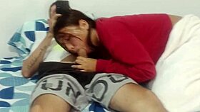 Vi blir kåte med stesønnen på rommet