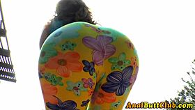 Round Ass Slut Teases In Heels