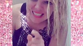 blonde mistress dominates amateurs with financial control and voyeur flashing