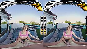 Blonde with BIG TITS gets clothes RIPPED in dripping WET sex