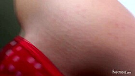 Crystal's Sensual Foot Massage Awakens Deep Emotions