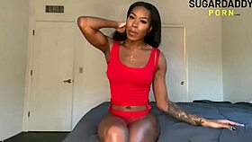 i slobbered on that big cock sloppy before getting my ass smashed doggystyle interracial