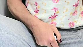 Jessica masturbates with fingering, getting her hairless pussy wet in panties and lingerie