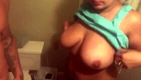 wife interacts with neighbors while watching