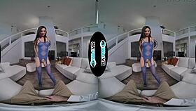 Can Scarlet Alexis Handle Her First VR Fuck?