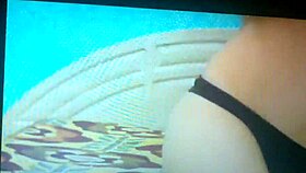 Russian girl dances on webcam for amateurs