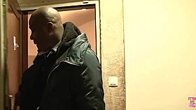 Curvy Brunette Enjoys Sharing Her Bare Pussy Between Her Two Hunky Men