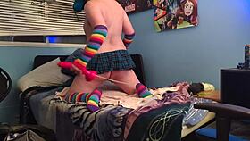 Submissive Puppy Plays with Bad Dragon