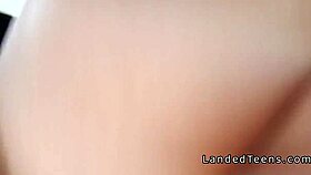 Teen Flashing Natural Tits to Stranger in Public!