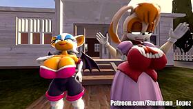 Echoen’s Growing Fun Commission Delivers Intense Shemale Anal Action!