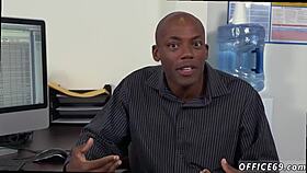 in the hr meeting, a gay sex gallery erupts with cum volcano