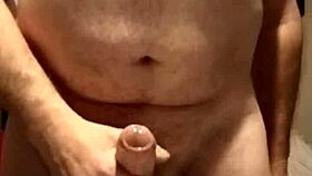 Big Cock Masturbation Leading to Cumshot Orgasm