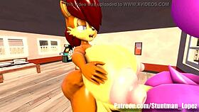 Echoen’s Growing Fun Commission Delivers Intense Shemale Anal Action!