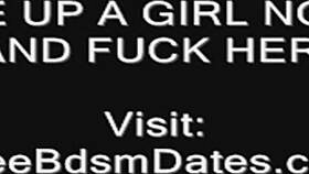 Teen tied and fixed, hard fucked! What a german hardcore scene!