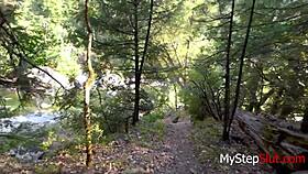 Young 18+ American Babe Out With Horny Cock In Pov Fucking And Taboo Adventures