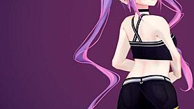 T●wa-sama delivers a devilish handjob in this monster pov hentai.