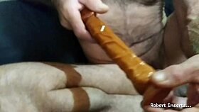 Want to see me insert this blaster into my ass?