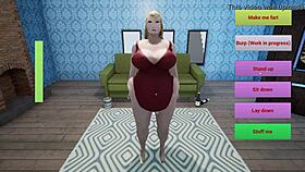 Fart and burp waifu gameplay alpha version