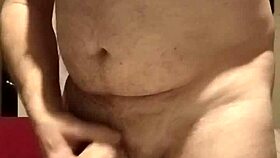 Big Cock Masturbation Leading to Cumshot Orgasm