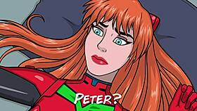 Spider-Man says, Mary Jane, come to my home for uncensored cosplay therapy with pussy creampie.