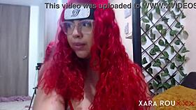 I dress up as sexy Akatsuki for a private with my stepdad Naruto, oh boy!