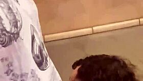 being watched on vegas strip craving cum badly