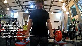 muscular bodybuilder shares gym secrets in intriguing vlog part 01