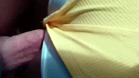 oh wow, latina crossdresser fucks without condom in uber reality!