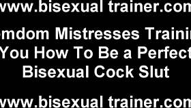 Uncover Your Secret Bisexual Fantasies Now! This Humiliating 3some with Femdom Will Blow Your Mind in Wild BDSM Action!