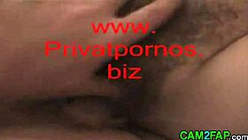 Free amateur porn features hairy creampie in hardcore sex scene.