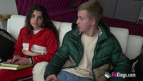 chiki and her teen friend arrive at fakings for an intense sex lesson involving blowjobs, doggystyle, and cowgirl rides