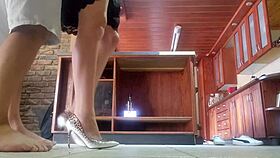 I Fucked My Stepsister Hard on the Floor and Came in Two Minutes!