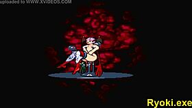 kuromaru fights lilith and they end up fucking hard 😈