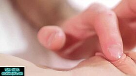 Close up clit licking with loud female moans.