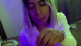 Mexican prostitute sucks her friend cock and deepthroats it