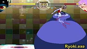 kuromaru fights lilith and they end up fucking hard 😈