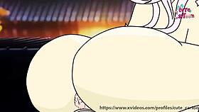 Demon Slayer - Daki And Tanjiro In Hentai Action