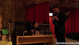 Chubby Chick Blows And Doggystyles To Orgasm