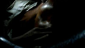 Black girl suck cock and licking ass with ebony sucking blowjob.