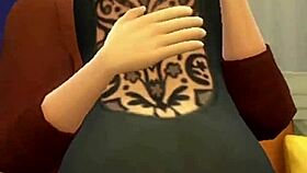 redhead couple enjoys a casual fuck in the bedroom