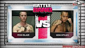 Did you fuck all holes of busty brunette slut after competition?