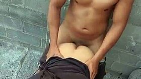 ella was washing clothes when this guy came to fuck her