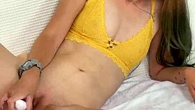 Wow, Female Solo Toy Masturbation Day 24 is So Sexy!